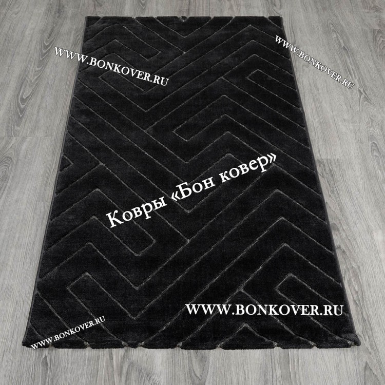 Современный Турецкий Ковер Дизайн 77 черный