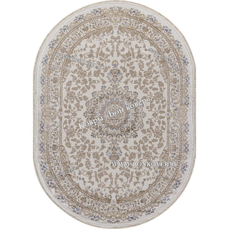 Турецкий Ковер Для Гостиной Медальон Дизайн 06 Овал