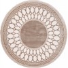 Ковер Safir 00842A BROWN / BROWN Овал