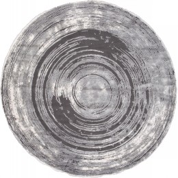 Ковер Safir 00843G GREY / GREY Круг