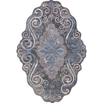 Ковер Safir 00858T BLUE / BLUE